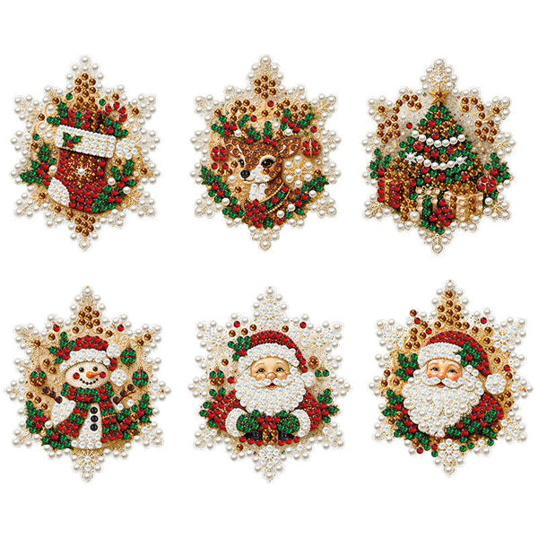 🎄 Ograniczona czasowo oferta 55% zniżki 🍇 Zestaw świątecznych ozdób do malowania DIY do zawieszenia 💎