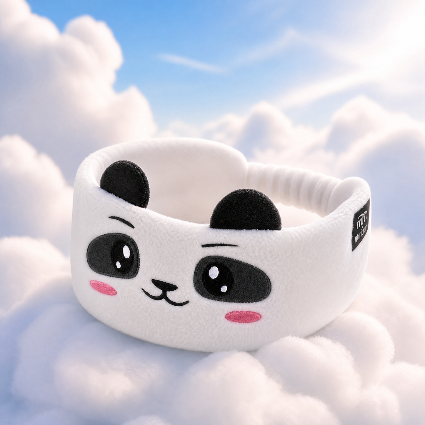 Blueshot® 🍇Audífonos Bluetooth de Diadema para Niños, 🦉 Suaves de Tela Polar para Dormir y Viajar, Audio Inalámbrico con Límite de Volumen, Diadema Lavable de Animalitos para Pequeños y Niños