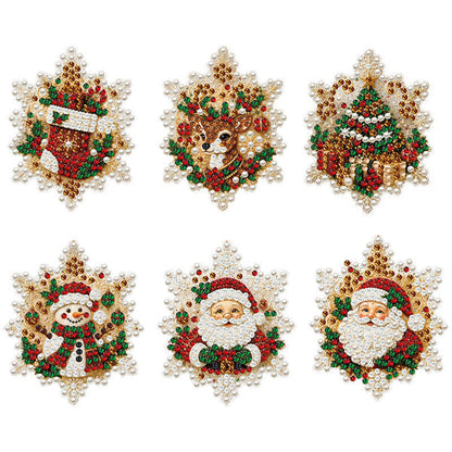 🎄 Ograniczona czasowo oferta 55% zniżki 🍇 Zestaw świątecznych ozdób do malowania DIY do zawieszenia 💎