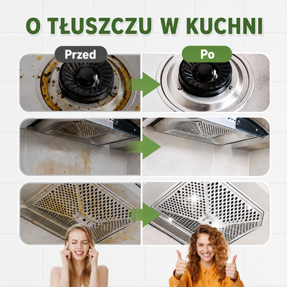 PKNEW®🍈 Wielozadaniowy enzymatyczny środek czyszczący w pianie, uniwersalne zastosowanie – kuchnia i dom 💎