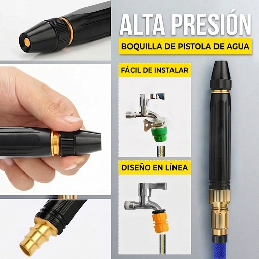 𝑷𝑲𝑵𝑬𝑾® 🍊Pistola de agua de alta presión para lavado de coches🍊