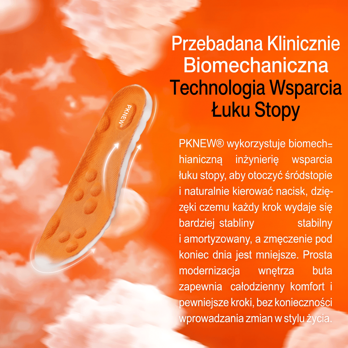 🦶 Wkładki masujące 🔥 Amortyzacja 5D, wysoka sprężystość, właściwości pochłaniające pot i zapobiegające powstawaniu nieprzyjemnych zapachów 👩‍⚕️ ergonomiczna konstrukcja