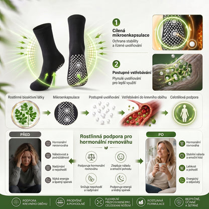 Oficiální značkový obchod 👑 BLUESHOT® 🍇 2026 10 v 1: Moringa & Berberin – Mikročásticové tvarující ponožky Spalujte tuky, tvarujte postavu, podpořte krevní oběh a metabolismus, uvolněte lymfatické uzliny. Výsledky uvidíte za 7 dní.