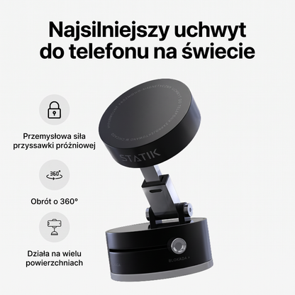 PKNEW® 🌳Metalowy uchwyt Gen 3 – 📱 więcej niż do auta.
