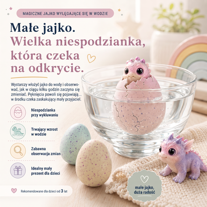 LEFUN® 🍇Magiczne jajko wodne dla dzieci – zaskakujący zwierzak, który wykluwa się i rośnie