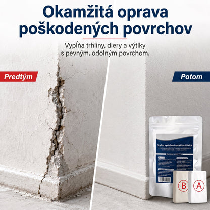 PKNEW®  Oceľou vystužený epoxidový opravný tmel — Univerzálne lepidlo na kov, drevo a plast🍅