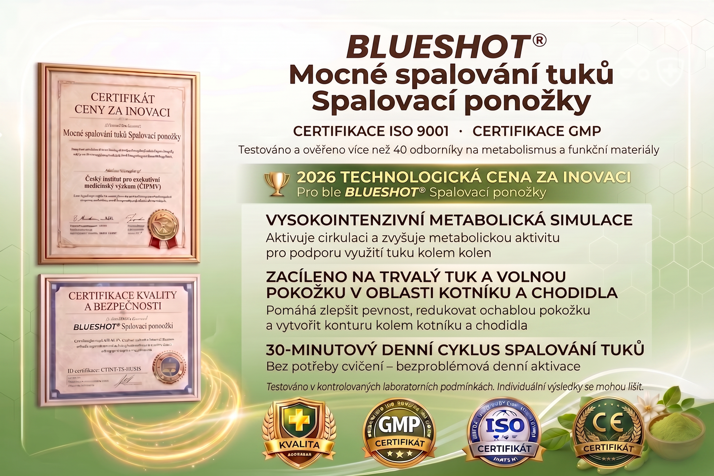 Oficiální značkový obchod 👑 BLUESHOT® 🍇 2026 10 v 1: Moringa & Berberin – Mikročásticové tvarující ponožky Spalujte tuky, tvarujte postavu, podpořte krevní oběh a metabolismus, uvolněte lymfatické uzliny. Výsledky uvidíte za 7 dní.