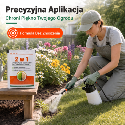 PKNEW® 🌿 Granulowany środek chwastobójczy 2 w 1 Max Power🍇 – widoczne efekty już po 6 godzinach; łatwy do rozpuszczenia w wodzie i przeznaczony do punktowego stosowania na fugach, ścieżkach, przy ogrodzeniach oraz na powierzchniach żwirowych.