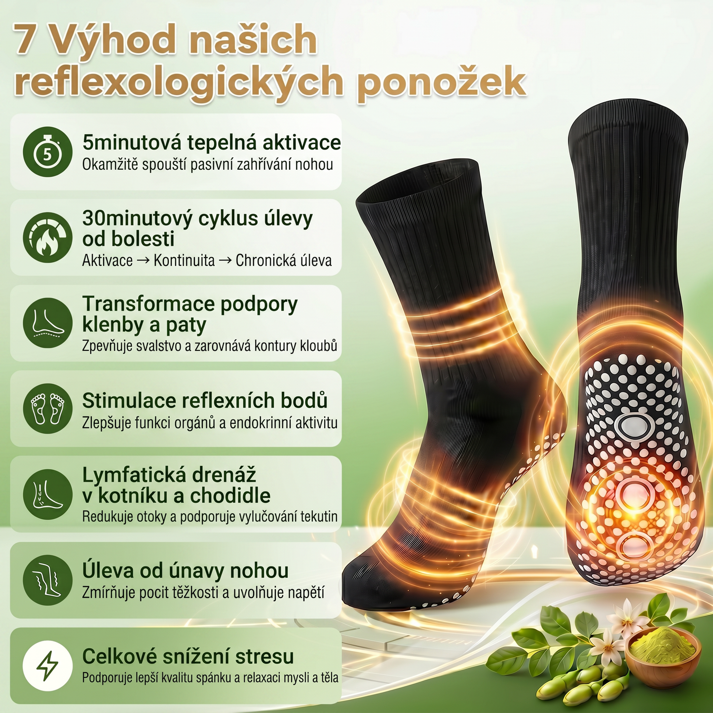 Oficiální značkový obchod 👑 BLUESHOT® 🍇 2026 10 v 1: Moringa & Berberin – Mikročásticové tvarující ponožky Spalujte tuky, tvarujte postavu, podpořte krevní oběh a metabolismus, uvolněte lymfatické uzliny. Výsledky uvidíte za 7 dní.