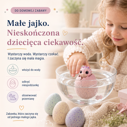 LEFUN® 🍇Magiczne jajko wodne dla dzieci – zaskakujący zwierzak, który wykluwa się i rośnie