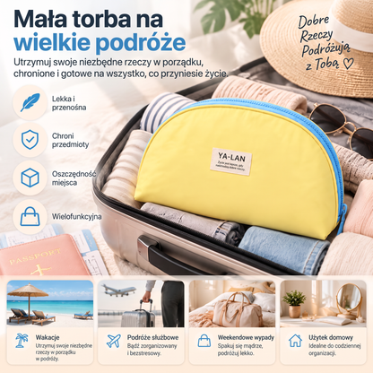 ⚡ OSTATNI DZIEŃ · 49% ZNIŻKI – ✨ Podróżna torba do przechowywania bielizny – Biustonosze majtki i skarpetki uporządkowane wszędzie 💎