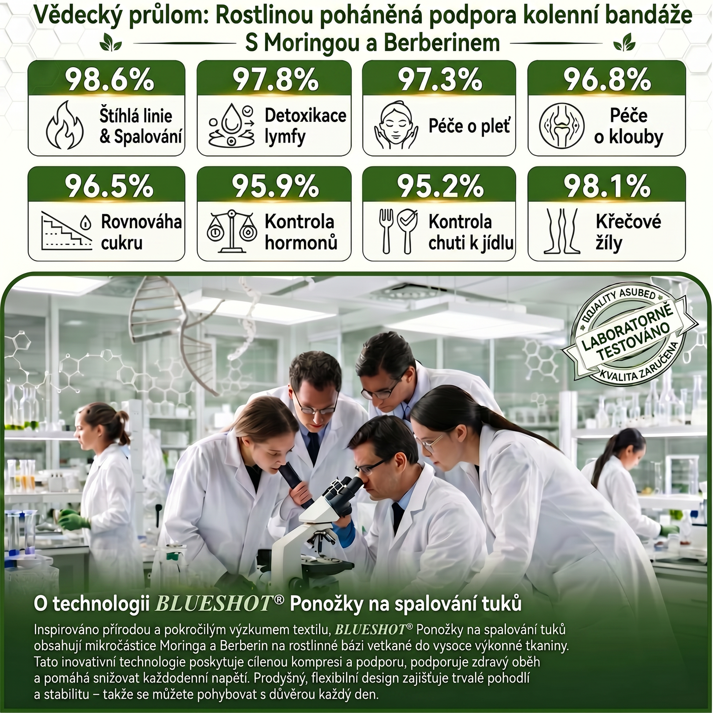 Oficiální značkový obchod 👑 BLUESHOT® 🍇 2026 10 v 1: Moringa & Berberin – Mikročásticové tvarující ponožky Spalujte tuky, tvarujte postavu, podpořte krevní oběh a metabolismus, uvolněte lymfatické uzliny. Výsledky uvidíte za 7 dní.