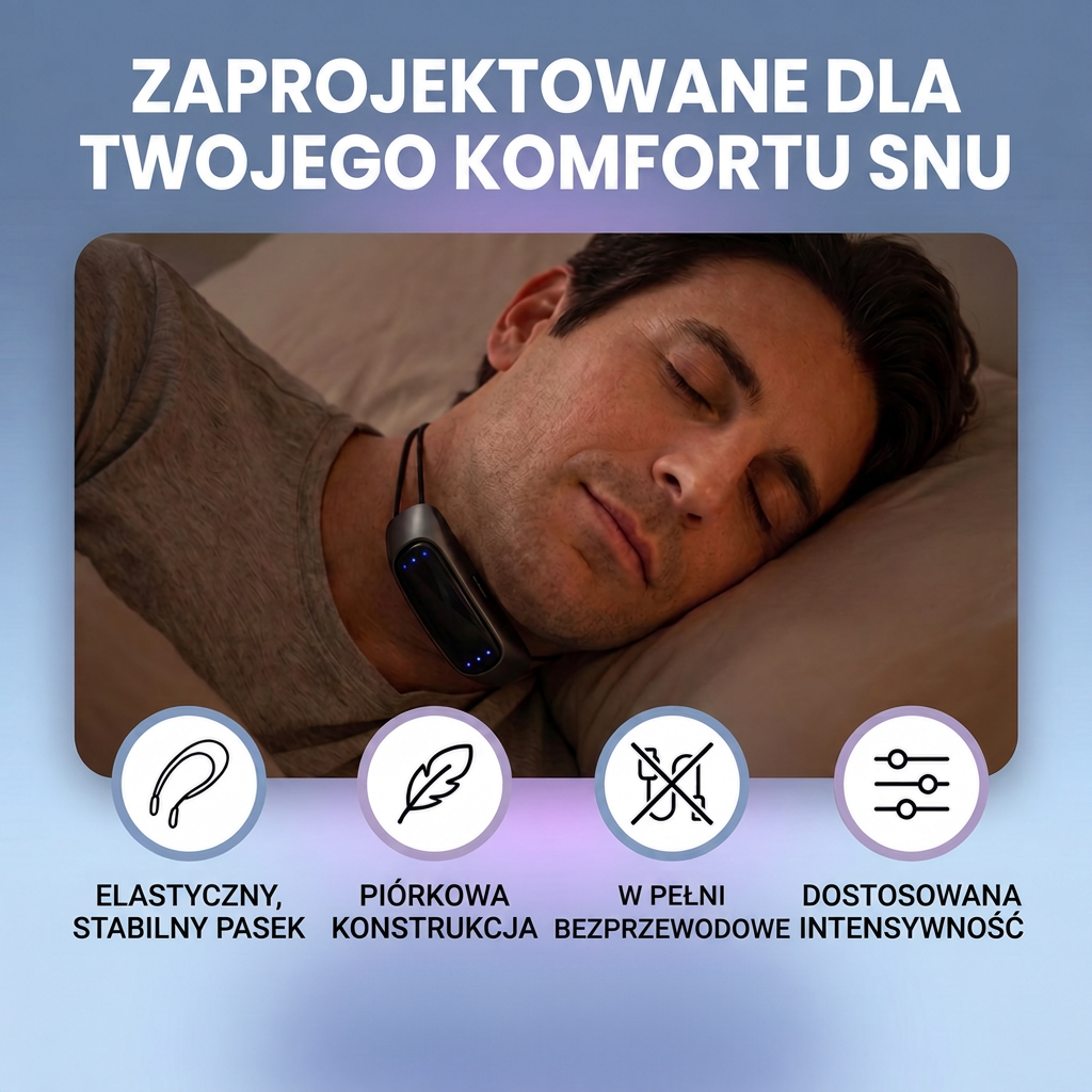 👩‍❤️‍👨Inteligentne urządzenie przeciw chrapaniu