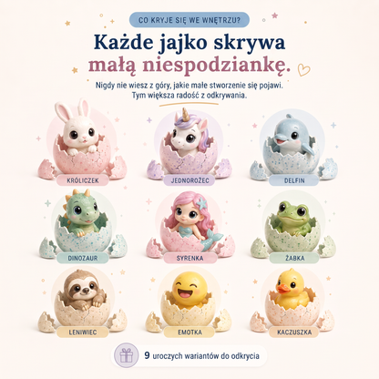 LEFUN® 🍇Magiczne jajko wodne dla dzieci – zaskakujący zwierzak, który wykluwa się i rośnie