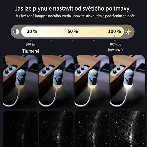 30%OFF PKNEW® 🍉NEXT-GEN SMART PROJECTION HD Inteligentní dynamický 5D holografický noční projektor 💫