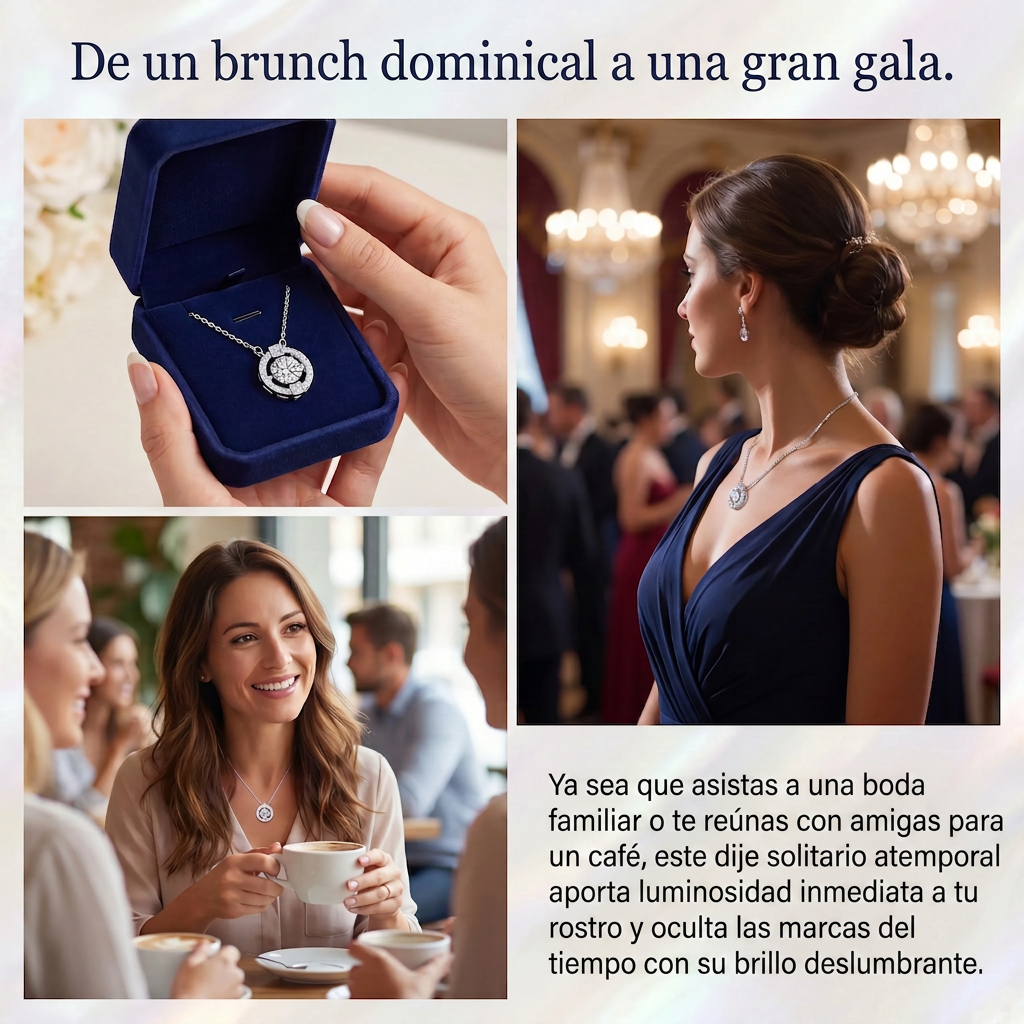 Lujo que puedes sentir — Collar 'Corazón Latiente' de Moissanita de 1CT con brillo de nivel diamante 💎