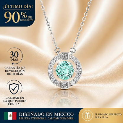 Lujo que puedes sentir — Collar 'Corazón Latiente' de Moissanita de 1CT con brillo de nivel diamante 💎