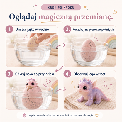 LEFUN® 🍇Magiczne jajko wodne dla dzieci – zaskakujący zwierzak, który wykluwa się i rośnie