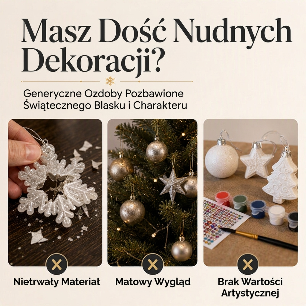 🎄 Ograniczona czasowo oferta 55% zniżki 🍇 Zestaw świątecznych ozdób do malowania DIY do zawieszenia 💎