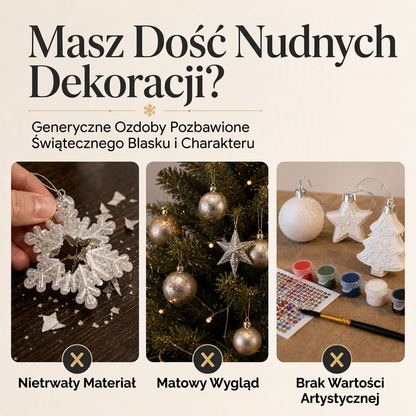 🎄 Ograniczona czasowo oferta 55% zniżki 🍇 Zestaw świątecznych ozdób do malowania DIY do zawieszenia 💎