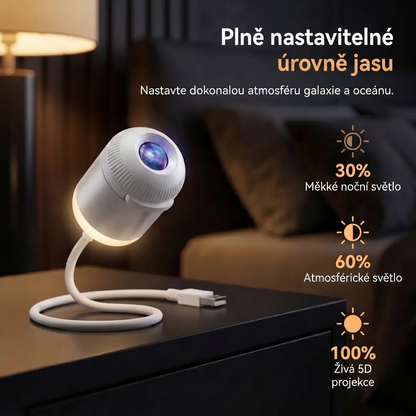 PKNEW® 🍇NEXT-GEN SMART PROJECTION HD Inteligentní dynamický 5D holografický noční projektor 💫