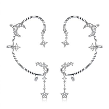Ear Cuff de Mariposa Premium 🦋 — Hipoalergénico, Libre de Níquel y Plomo | Diseño de Clip Cómodo para Orejas Sensibles 💎