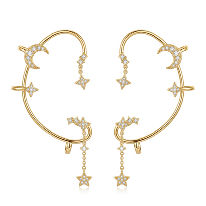 Ear Cuff de Mariposa Premium 🦋 — Hipoalergénico, Libre de Níquel y Plomo | Diseño de Clip Cómodo para Orejas Sensibles 💎