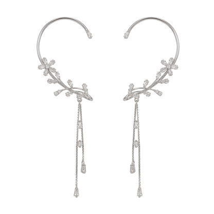 Ear Cuff de Mariposa Premium 🦋 — Hipoalergénico, Libre de Níquel y Plomo | Diseño de Clip Cómodo para Orejas Sensibles 💎