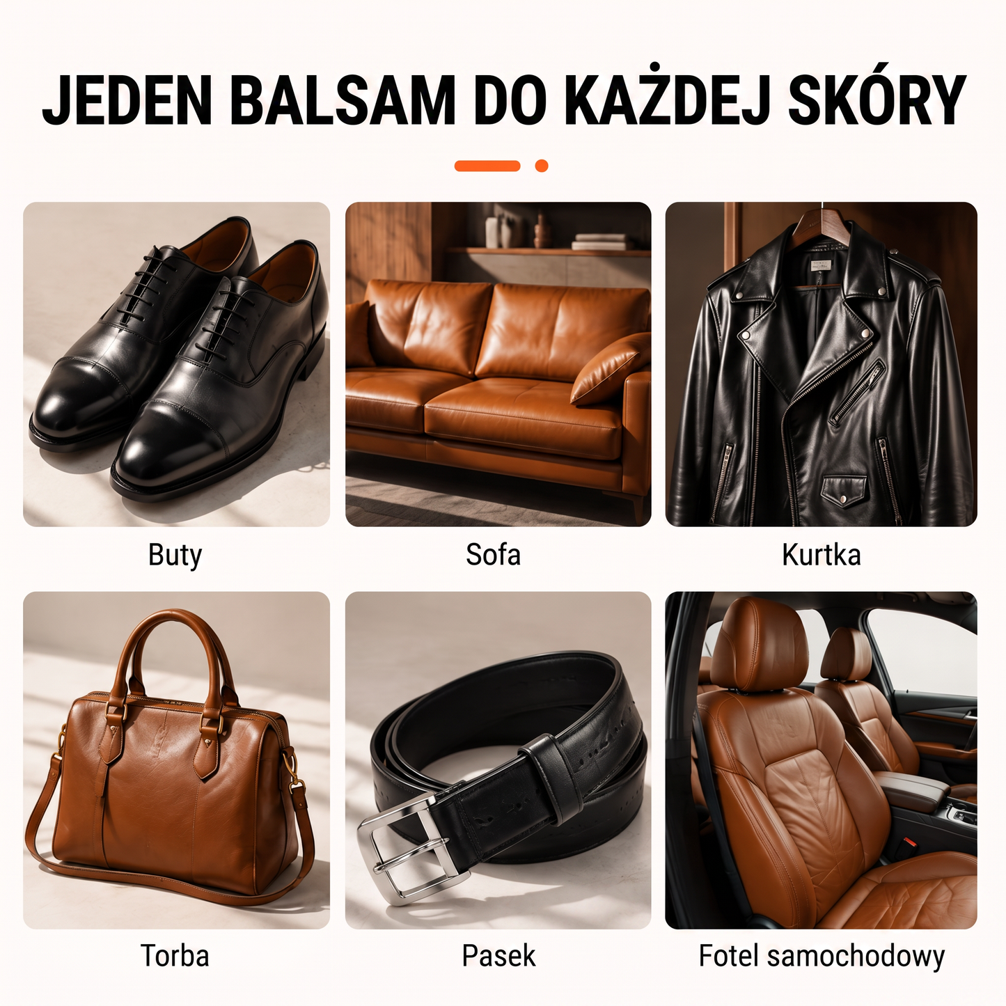 PKNEW®🎨 Intenzív Bőr Színhelyreállító Balzsam✨ – Felfrissíti a kifakult megjelenést, egységesíti a színt és segít elfedni a cipők, ülések, kézitáskák és autósülések karcolásait 💕
