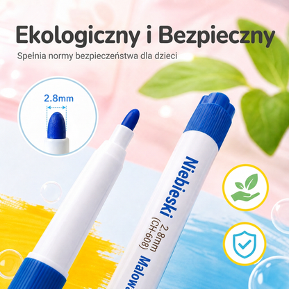 LEFUN® 🪄 MAGICZNE PŁYWAJĄCE PISAKI DLA DZIECI ✨ – Twórz rysunki, które ożywają w wodzie, i zamień rysowanie w magiczną zabawę.