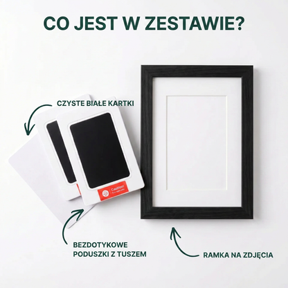 💜Abyś zawsze mógł trzymać je za łapki – Zestaw do odcisku łapy 🐾 Pamiątka upamiętniająca pupila