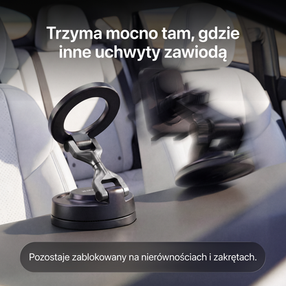 PKNEW® 🌳Metalowy uchwyt Gen 3 – 📱 więcej niż do auta.