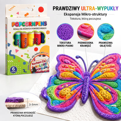 Dzisiaj z rabatem 50% 🔥 | Pisak PKNEW® do tworzenia wypukłych rysunków 3D 🍇 – zamień zwykłe rysunki w niesamowite kreacje 3D 🎨