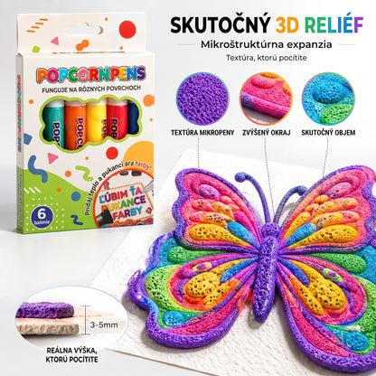 Dnes so zľavou 50 % 🔥 | PKNEW® 3D embossovacie umelecké pero🍇 – premeňte každodenné kresby na úžasné 3D výtvory 🎨