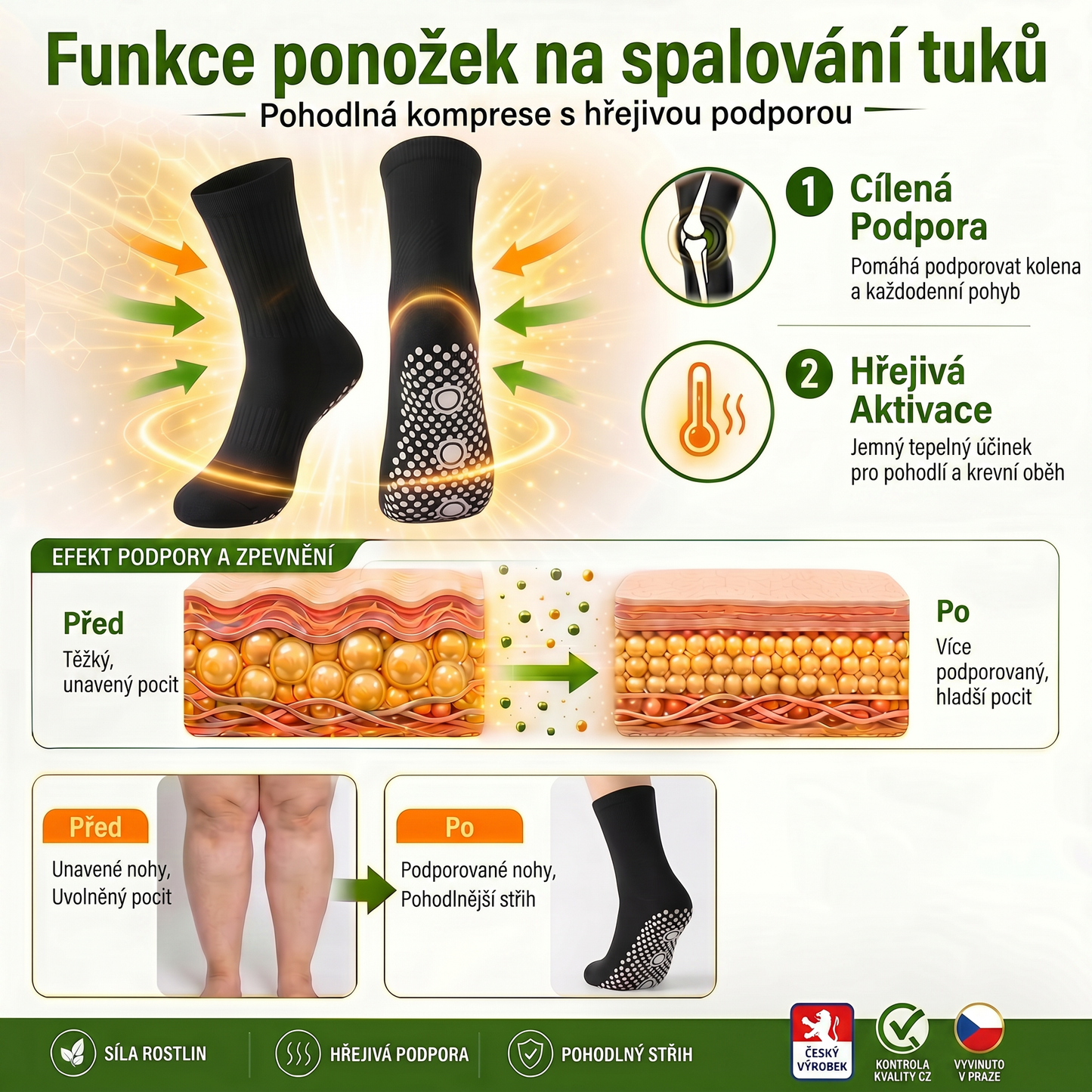 Oficiální značkový obchod 👑 BLUESHOT® 🍇 2026 10 v 1: Moringa & Berberin – Mikročásticové tvarující ponožky Spalujte tuky, tvarujte postavu, podpořte krevní oběh a metabolismus, uvolněte lymfatické uzliny. Výsledky uvidíte za 7 dní.