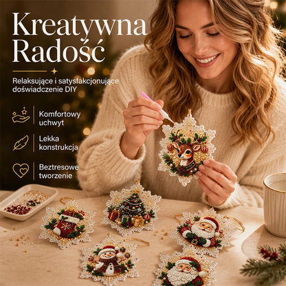 🎄 Ograniczona czasowo oferta 55% zniżki 🍇 Zestaw świątecznych ozdób do malowania DIY do zawieszenia 💎