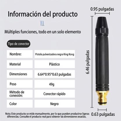 𝑷𝑲𝑵𝑬𝑾® 🍊Pistola de agua de alta presión para lavado de coches🍊