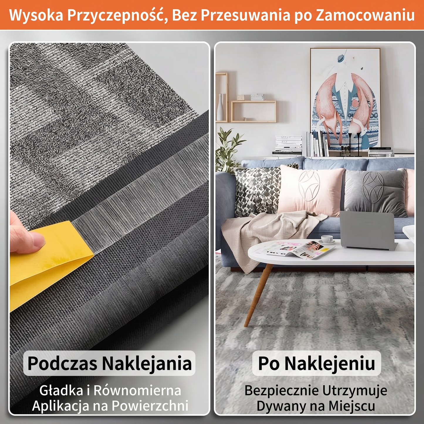 PKNEW® Wytrzymała taśma dwustronna🍇, mocny klej, wodoodporna i usuwalna, bez śladów, idealna do dywanów, tapet, balonów i użytku domowego 🔥
