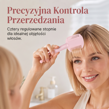 PKNEW®✂️ Zadbaj o fryzurę 🍇 4-funkcyjny grzebień do przycinania i cieniowania włosów – łatwe strzyżenie grzywki, modelowanie i stylizacja w domu 🎁