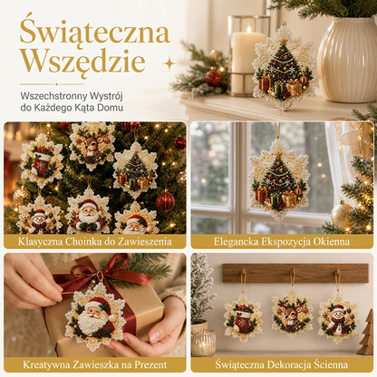 🎄 Ograniczona czasowo oferta 55% zniżki 🍇 Zestaw świątecznych ozdób do malowania DIY do zawieszenia 💎