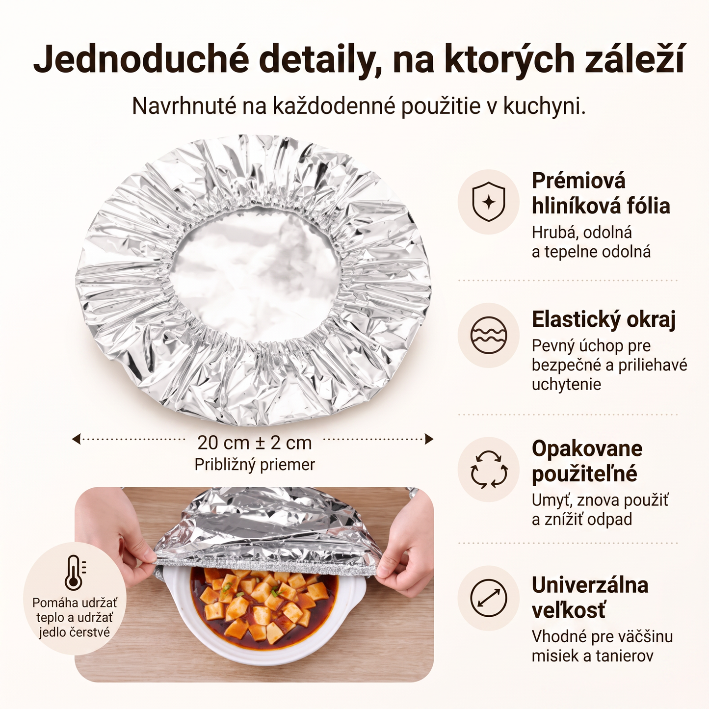 PKNEW® Collapsible Aluminum Foil Food Cover 🍇| Keep Meals Warm, Fresh & Protected from Fruit Flies🔥