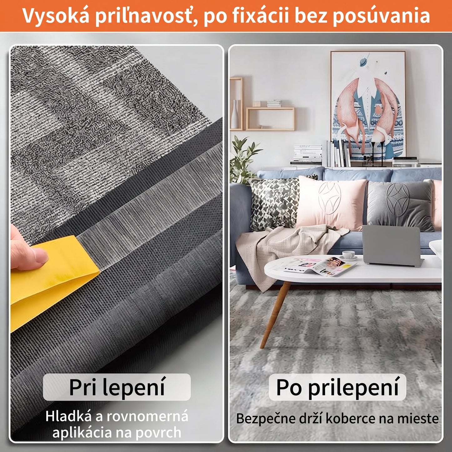 PKNEW® Odolná obojstranná páska – silné lepidlo, vodoodolná, odstrániteľná bez stôp. Ideálna na koberce, tapety, balóny a domáce použitie 🐔