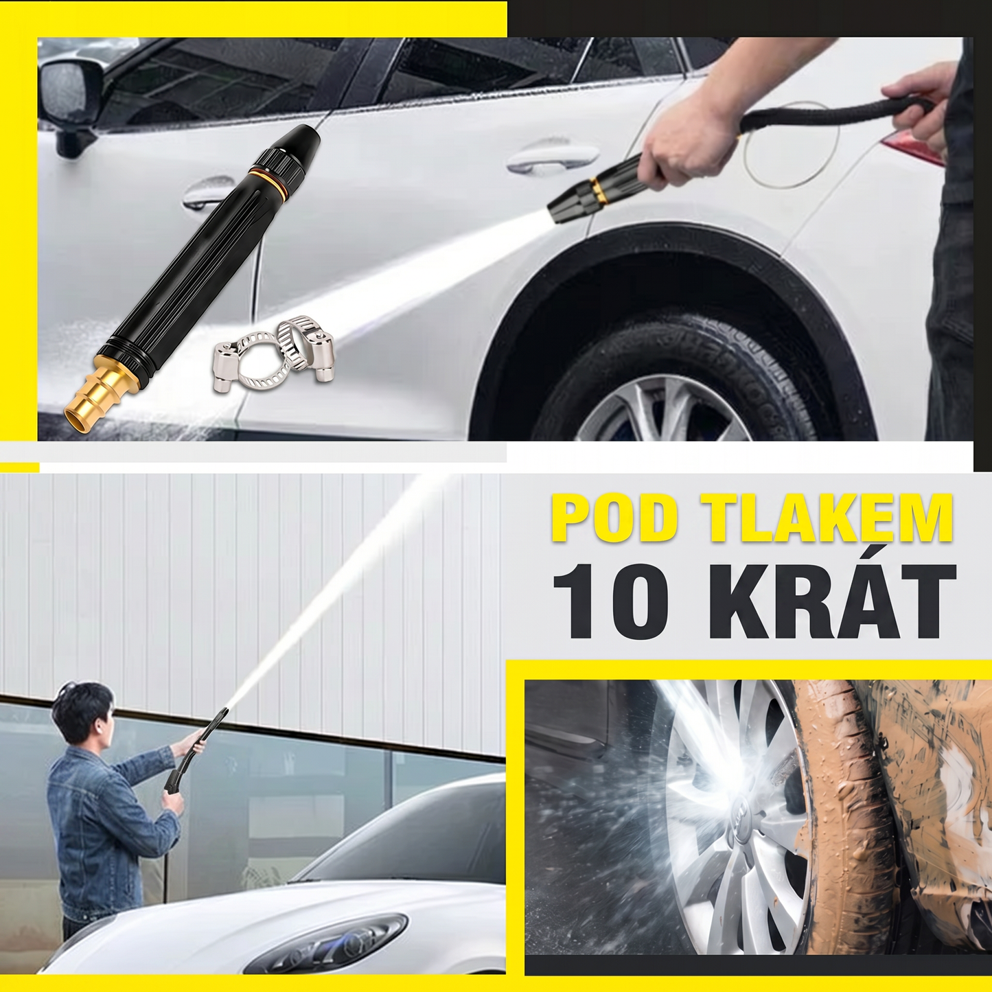 Kervalon® 🍈Výkonná vysokotlaká vodní pistole na mytí aut🍈