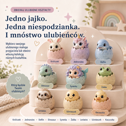 LEFUN® 🍇Magiczne jajko wodne dla dzieci – zaskakujący zwierzak, który wykluwa się i rośnie