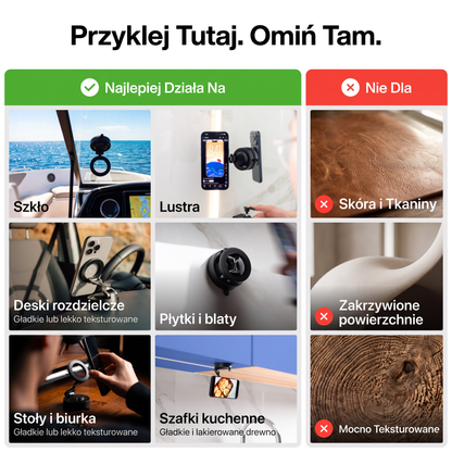 PKNEW® 🌳Metalowy uchwyt Gen 3 – 📱 więcej niż do auta.
