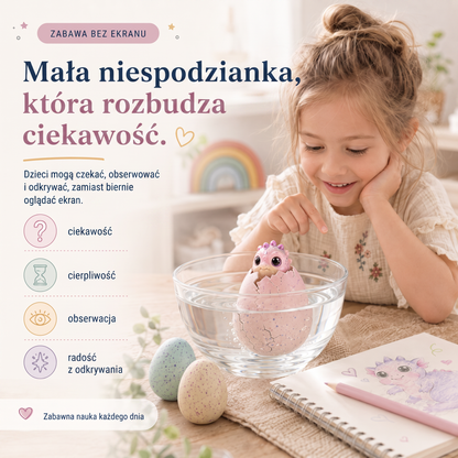 LEFUN® 🍇Magiczne jajko wodne dla dzieci – zaskakujący zwierzak, który wykluwa się i rośnie