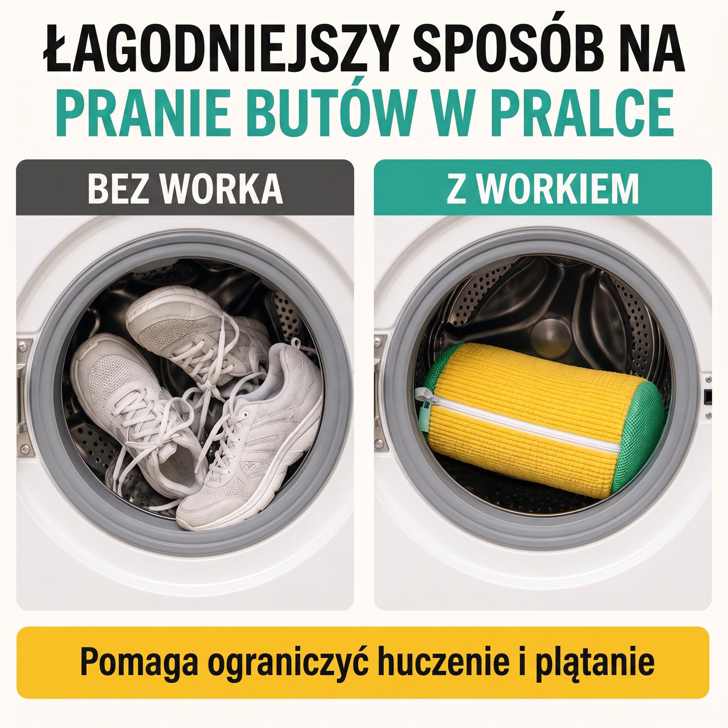 PKNEW®🍈 Worek do prania butów 360° z mikrofibry szenilowej👟 – delikatniejsze pranie bez szorowania ręcznego, z ukrytym zamkiem błyskawicznym; idealny do sneakersów, butów sportowych i dziecięcych 💕
