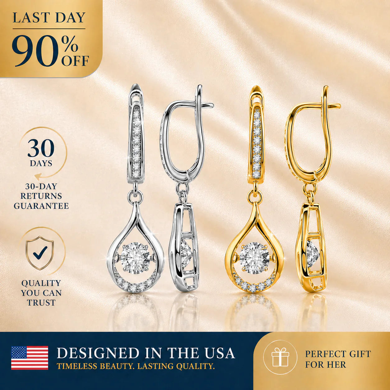 🔥 Best Value: Silver + Gold Earrings