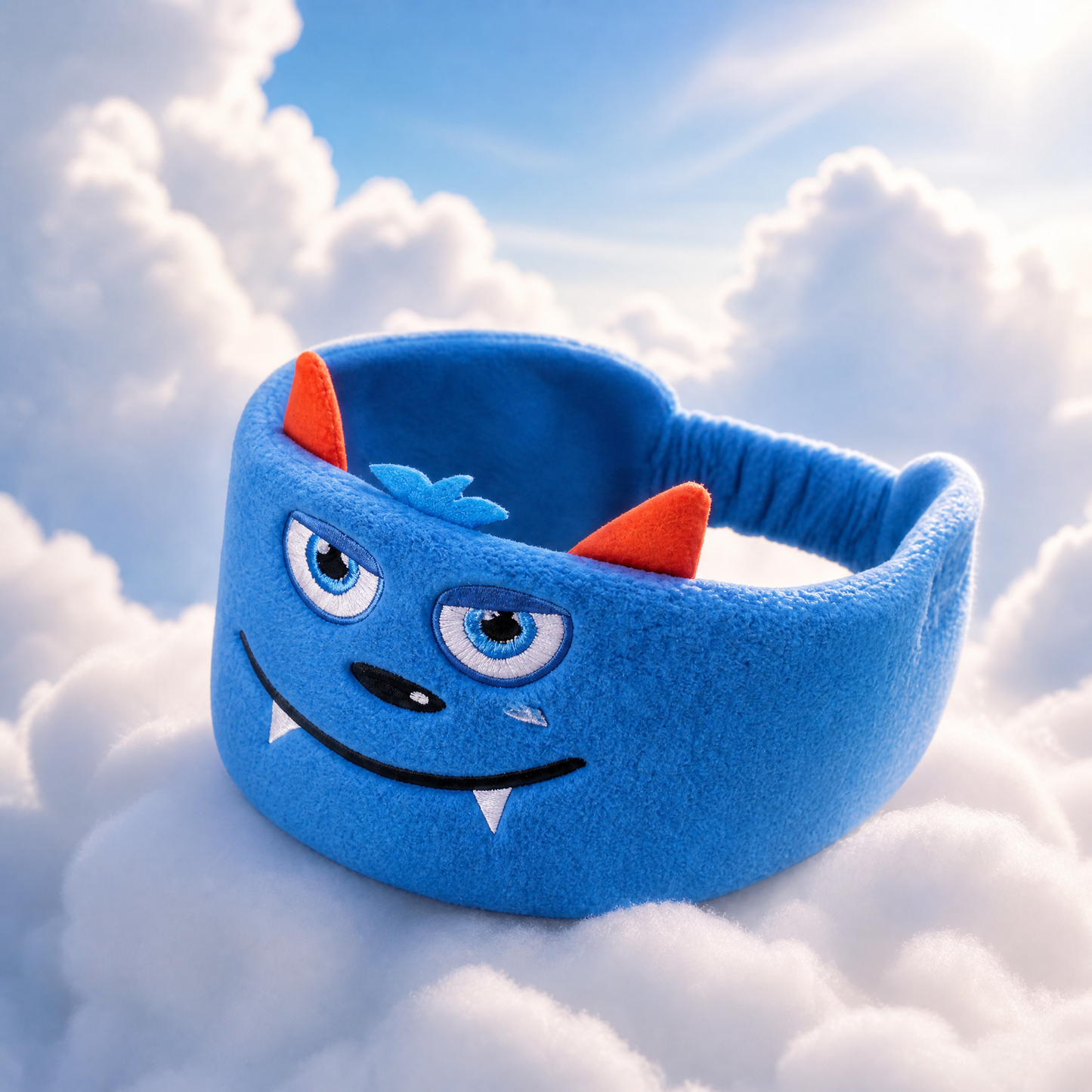 Blueshot® 🍇Audífonos Bluetooth de Diadema para Niños, 🦉 Suaves de Tela Polar para Dormir y Viajar, Audio Inalámbrico con Límite de Volumen, Diadema Lavable de Animalitos para Pequeños y Niños