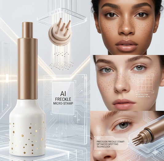 Natural Faux Freckle Stamp Pen | 5-Dot Precision Tip for an Instant Sunkissed Look | Waterproof & Long-Lasting